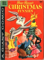 Bugs Bunny Christmas Funnies- Dell Giant - Primary