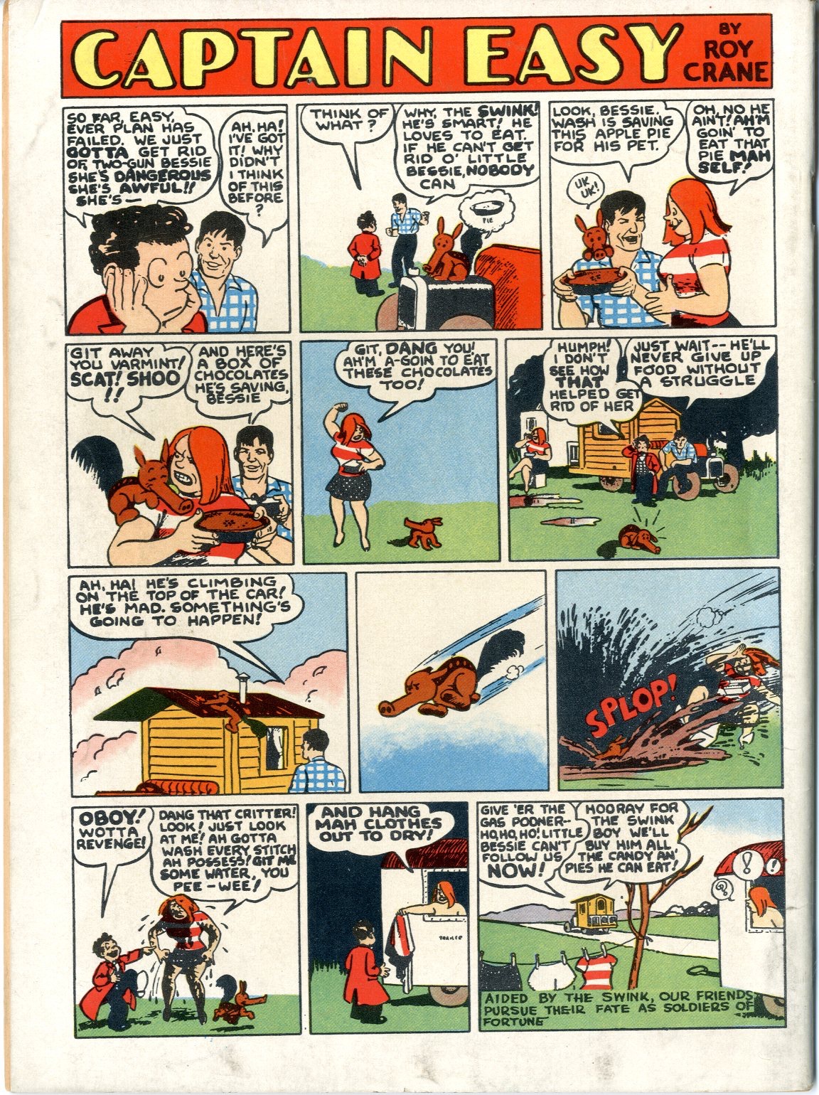 Captain easy issue 1 sold details four color comics